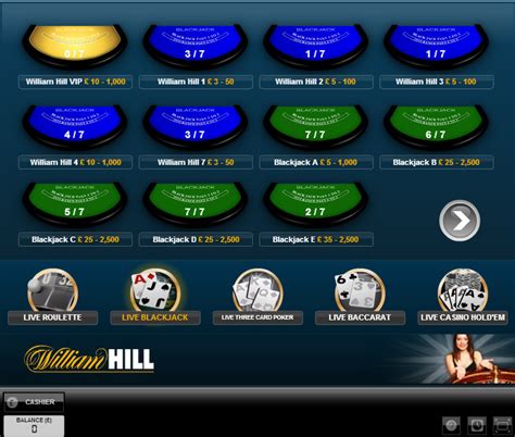 live blackjack william hill  Virtual games use the latest cinematic RNG technology to simulate a first-person perspective, and put a live dealer right before your eyes, for a truly unique, immersive casino